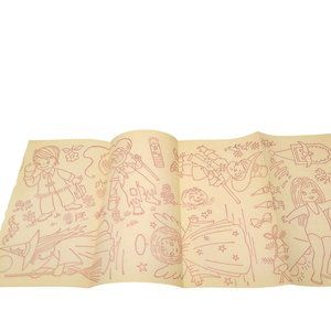 Vintage Holiday Kids Transfer Patterns, MCM Workbasket Iron On Transfers, 1960s